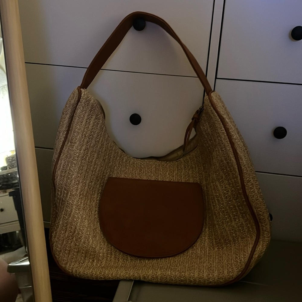 Urban Originals woven bag by Anthropologie